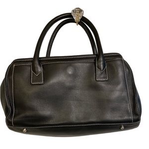 Taylor Bag Black Hand bag purse multi pockets expandable purse snap closure